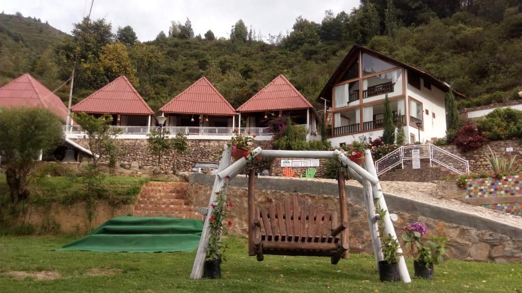 Hotel Cabañas El Rincón de las Campanas Nobsa Exterior foto