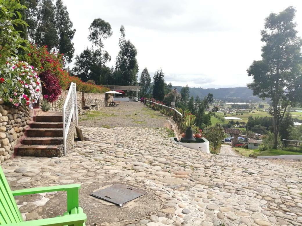 Hotel Cabañas El Rincón de las Campanas Nobsa Exterior foto